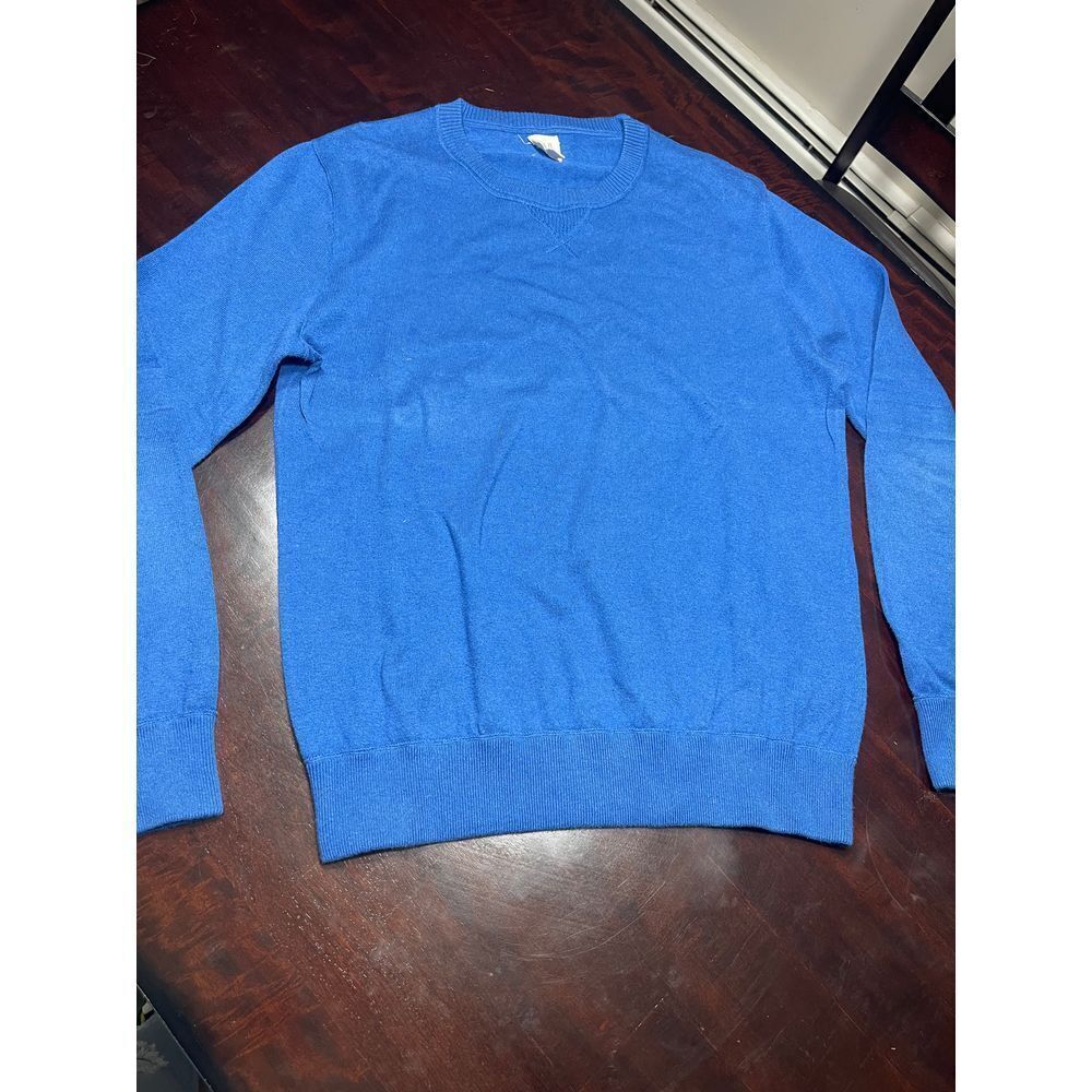 GAP Blue Crewneck Sweater Casual‎ Long Sleeve Pullover Knitwear T-21